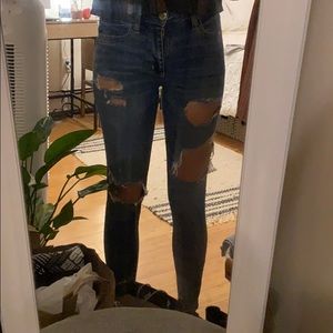 AE skinny jeans